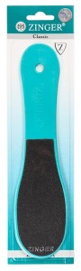 Терка педикюрна, Zinger,я 2 сторонняя (большая) бирюзовая (dga-6)