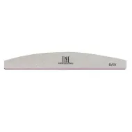 Пилка для ногтей "лодочка" 80/120 хит продаж (серая) в индивидуальной упаковке, TNL