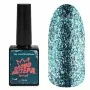 Гель-лак TNL «Слово Мастера», с глиттером №03 – голубой бум, (10 мл)