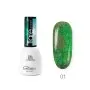 Гель-лак TNL Flare кошачий глаз со светоотражающим эффектом №1 Зеленая вспышка, 7 мл
