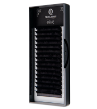 Ресницы OkoLashes серии BLACK изгиб L 0.07 06 мм, 16 линий