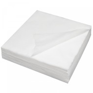 Салфетки в сложении 40*40см белые одноразовые спанбонд 100шт