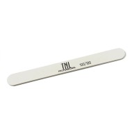 ПИЛКА ДЛЯ НОГТЕЙ ТОНКАЯ 100/180 УЛУЧШЕННОЕ КАЧЕСТВО (БЕЛАЯ) (ПЛАСТИКОВАЯ ОСНОВА) (10 ШТ. В УПАК.)