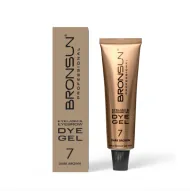 Краска для ресниц и бровей BRONSUN, цвет темно-коричневый #7, 15мл Краска для ресниц и бровей BRONSUN, цвет темно-коричневый #7, 15мл