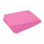 Простыни одноразовые в сложении EleWhite 70*200 розовые 25шт