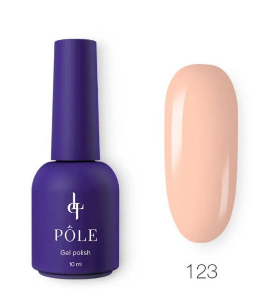 Гель-лак POLE Роскошь Inspired by France № 123-  Жемчужина Пьемонта (10 мл.) 