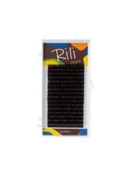 Ресницы темно-коричневые Rili Choco C 0.10 07мм - 16 линий