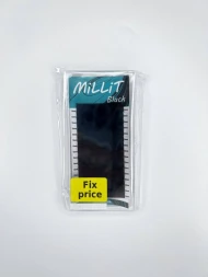 Черные ресницы Millit Fix Price - MIX D 0.07 8-15мм 16 линий
