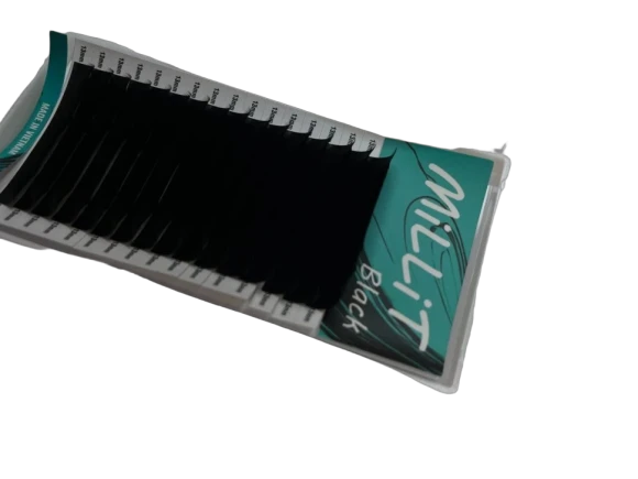 Черные ресницы Millit Fix Price - MIX D 0.07 8-15мм 16 линий Черные ресницы Millit Fix Price - MIX D 0.07 8-15мм 16 линий