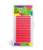 Ресницы неоновые розовые Rili Juicy - 16 линий - MIX M 0.10 7-14мм