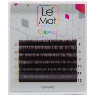 Ресницы Dark chocolate Le Maitre "Caprice" 6 линий M 0.07 MIX 7-12 mm