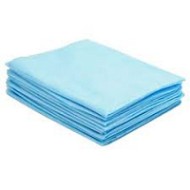 Простыни одноразовые в сложении EleWhite 70*200 голубые 25шт