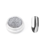 Втирка для ногтей серебряная