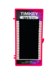 Черные ресницы Timkey C 0.07 14mm 16 линий