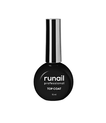 Глянцевый топ для гель-лака Top Сoat CRYSTAL, 15 мл №6366, ruNail Глянцевый топ для гель-лака Top Сoat CRYSTAL, 15 мл №6366, ruNail