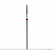 Фреза алмазная 244-23, красная (в индивидуальной упаковке), Foxy Expert