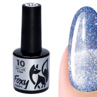 Гель-лак кошачий глаз светоотражающий (Gel polish CAT'S EYE FLASH) #10, 8 ml, Foxy Expert