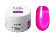 Моделирующий УФ-гель витражный BUILDER UV GEL VITRAGE, ruNail 15г №9744