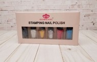 Лак-краска для стемпинга, Global Nail stamping nail polish, золотой, 6 мл Лак-краска для стемпинга, Global Nail stamping nail polish, золотой, 6 мл