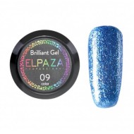 Гель-краска ELPAZA (Эльпаза) Brilliant Gel #9, для дизайна, 5мл