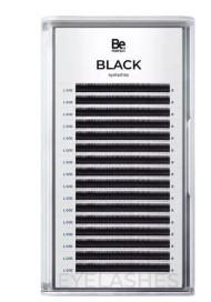 Черные ресницы Be Perfect L/0,10 08 mm, 16 линий Черные ресницы Be Perfect L/0,10 08 mm, 16 линий