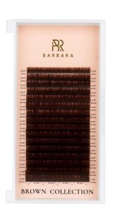 Ресницы коричневые BARBARA Coffee МИКС L 0.07 7-15 mm 16 линий Ресницы коричневые BARBARA Coffee МИКС L 0.07 7-15 mm 16 линий
