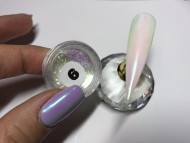 Жемчужная втирка хлопьями 06