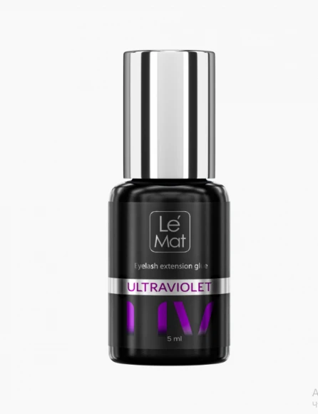 Клей для наращивания ресниц Le Maitre "UV-0.5" Ultraviolet 5 мл Клей для наращивания ресниц Le Maitre "UV-0.5" Ultraviolet 5 мл