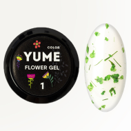 Гель YUME COLOR Flower № 1, 5 гр