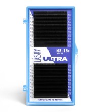 Ресницы чёрные LASHY Ultra - 20 линий - MIX B 0.07 6-13мм