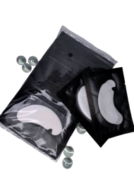 Патчи для наращивания ресниц (черный) с вырезом, 50 пар Патчи для наращивания ресниц (черный) с вырезом, 50 пар