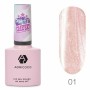 Закрепитель для гель-лака ADRICOCO Sweet Top, перламутровый №01 - персиковый юпи, 8 мл