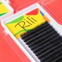 Ресницы чёрные Rili - 16 линий - MIX B 0.07 5-7мм Ресницы чёрные Rili - 16 линий - MIX B 0.07 5-7мм