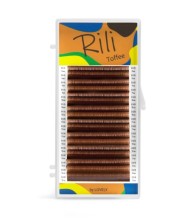 Ресницы коричневые Rili Toffee - 16 линий L 0.10 07мм
