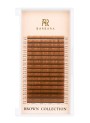 Ресницы коричневые BARBARA Quartz МИКС B 0.10 4-11mm 16 линий