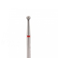 Фреза алмазная шар с красной насечкой Made in Russia Фреза алмазная шар с красной насечкой Made in Russia