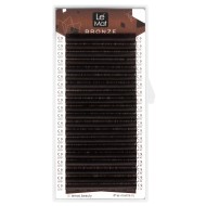 Ресницы Dark chocolate Le Maitre "Bronze" 20 линий C 0.10 MIX 7-13 mm Ресницы Dark chocolate Le Maitre "Bronze" 20 линий C 0.10 MIX 7-13 mm