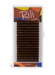 Ресницы коричневые Rili Cookie - 16 линий L 0.10 11мм