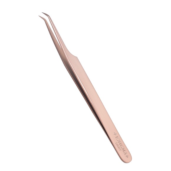 Пинцет Мини-L 45° Enigma light (Rose Gold)