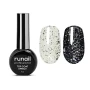 Глянцевый топ Top Сoat EFFECT SILVER POTAL, 9 мл №9908 ruNail