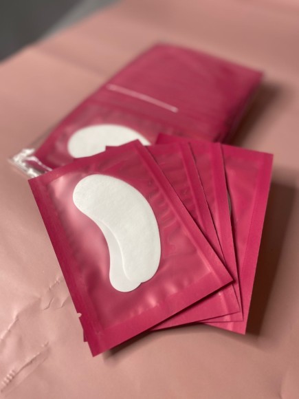 Патчи стандартные (красные) 50 пар в упаковке