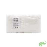 Салфетки в сложении 30*30см белые одноразовые спанлейс 100шт