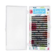 Черные ресницы Lash&Go 3D 0,07/C/7-14 mm (16 линий) Черные ресницы Lash&Go 3D 0,07/C/7-14 mm (16 линий)