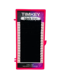 Черные ресницы Timkey MD 0.07 08mm 16 линий