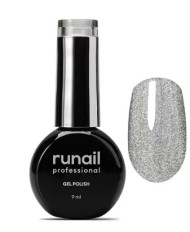 Гель-лак runail Gel Polish Cat's eye Silver, 9 мл №9771 ruNail Гель-лак runail Gel Polish Cat's eye Silver, 9 мл №9771 ruNail