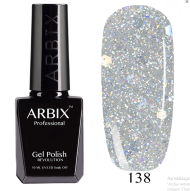 Гель-лак ARBIX (Арбикс) №138 Бриллиантовый Блеск, 10 мл
