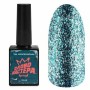 Гель-лак TNL «Слово Мастера», с глиттером №03 – голубой бум, (10 мл)
