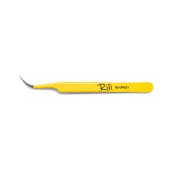 Пинцет для наращивания Rili изогнутый Yellow line
