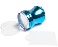 Штамп для стемпинга "TNL" - прозрачный металлический