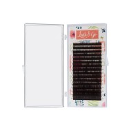 Коричневые ресницы Lash&Go 0,07/L/10 mm new "Эспрессо" (16 линий)